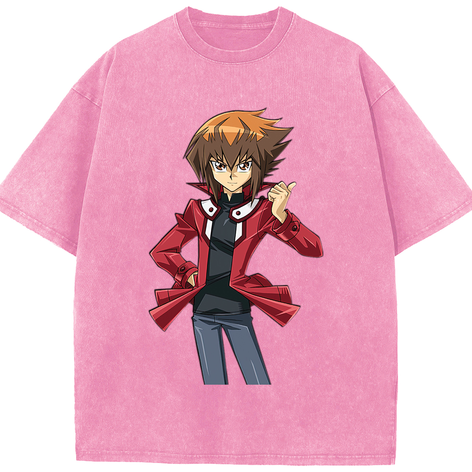 （画像用） 遊☆戯☆王 Yu-Gi-Oh! 綿100% ヴィンテージ風 半袖Tシャツ（フロントプリント）